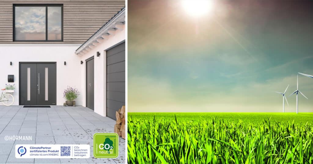 Hörmann - Des produits résidentiels neutres en CO2 pour un avenir durable