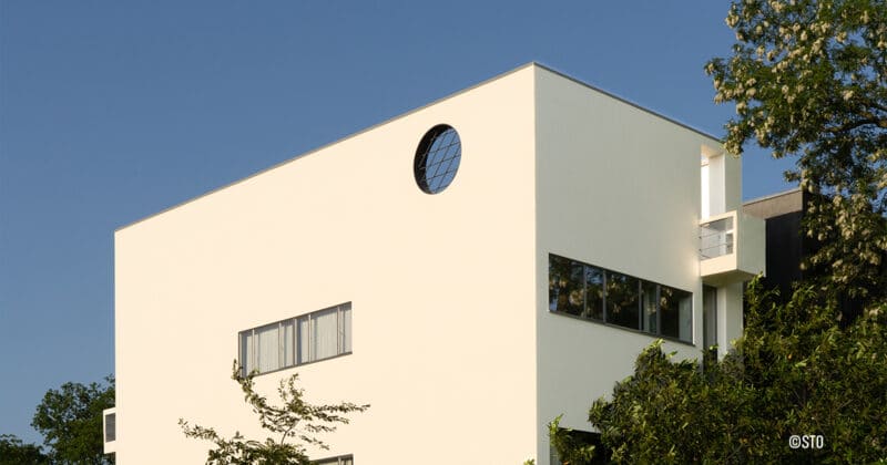 Sto - Rénovation de la façade du patrimoine Le Corbusier