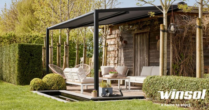 pergola screen volet protection solaire maison winsol