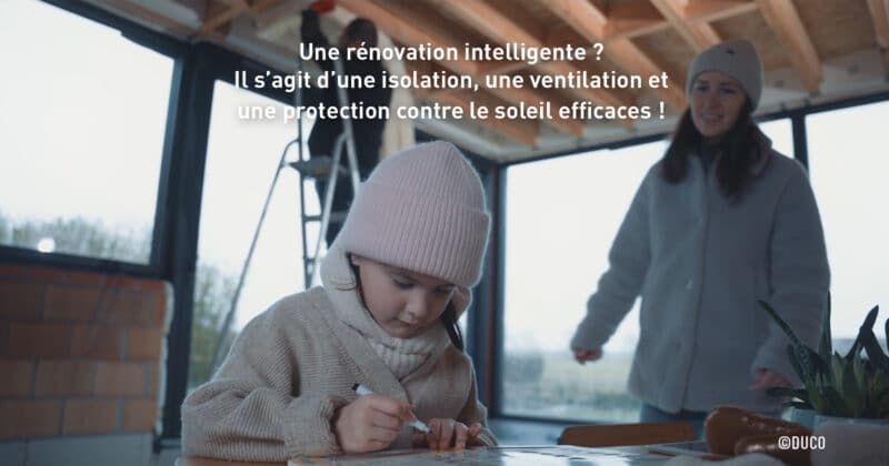 ventiler rénover climat intérieur maison énergétique efficace duco ventilation